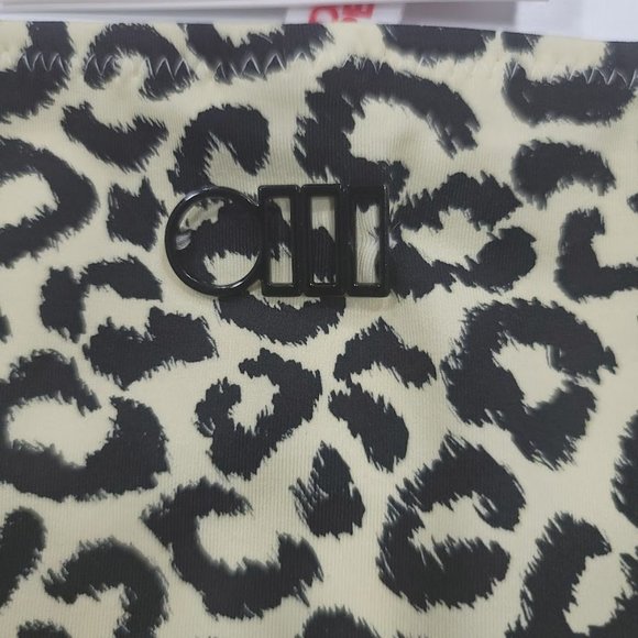 Solid & Striped The Morgan Bikini Bottom in Leopard Size XL - Picture 5 of 11